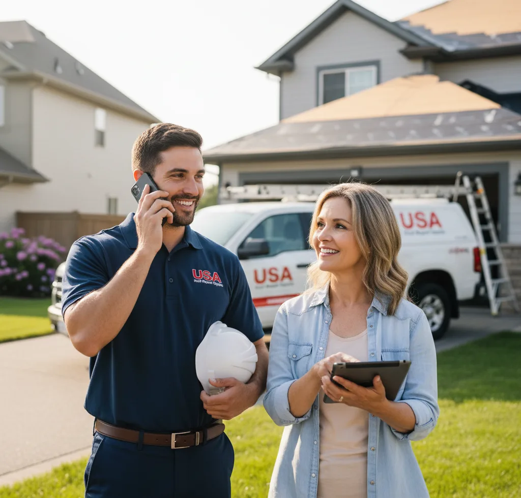USA Roof Repair Experts customer support in Morehead